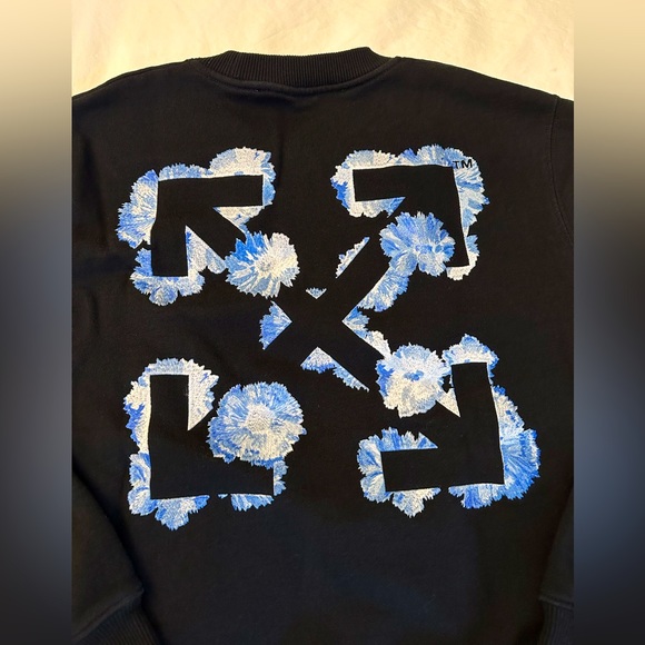 OFF WHITE Ember floral arrow crewneck - Picture 5 of 12